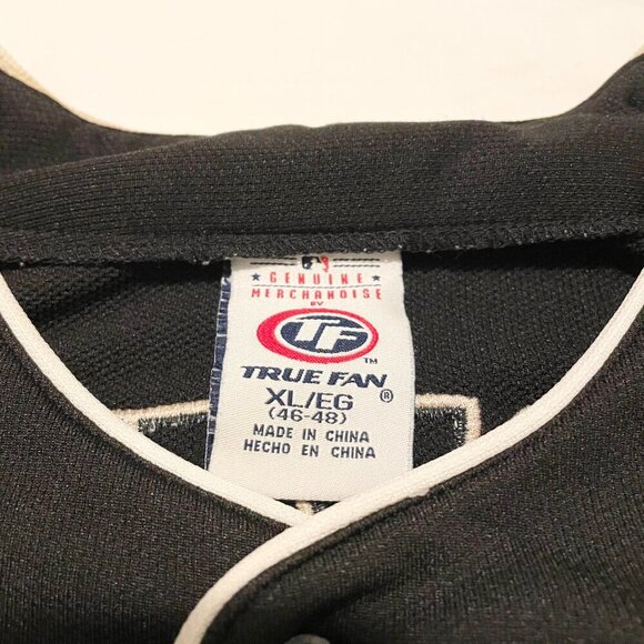Vtg True Fan MLB Houston Astros Lance Berkman 17 Button Up Jersey Size XL - Picture 3 of 16